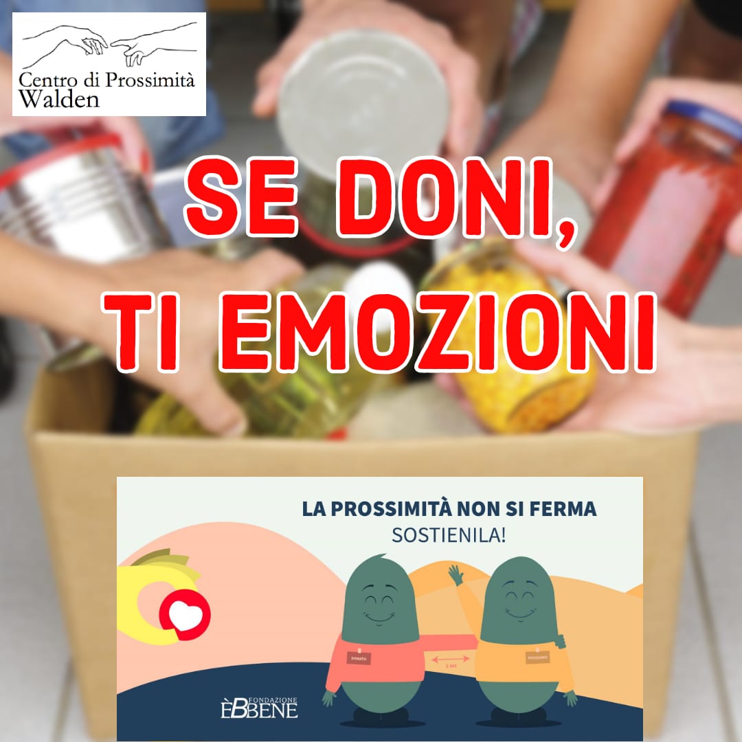 Canicattì, “Se doni ti emozioni!”, Avviata raccolta fondi per offrire un pasto alle famiglie di Canicattì in difficoltà