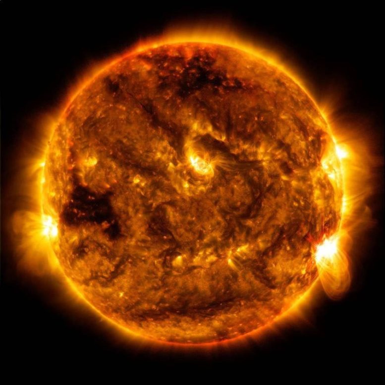 Bagliore solare 2015 NASA SDO